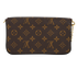 Felicie Pochette, £750, Handbags, Brown, Canvas, Back view